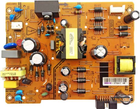 23321119, 17IPS12, VESTEL 48FD7300, FINLUX 48FX410F, HI-LEVEL 48HL500, HI-LEVEL 48HL700, SEG 49SC7600, REGAL 49R6520F, TOSHİBA 49L2863DAT