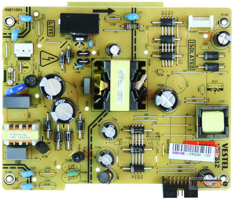 23321125, 17IPS12, 231115R3, VESTEL SATELLITE 40FA5050 40 LED TV, VES400UNDS-2D-N11 - 1