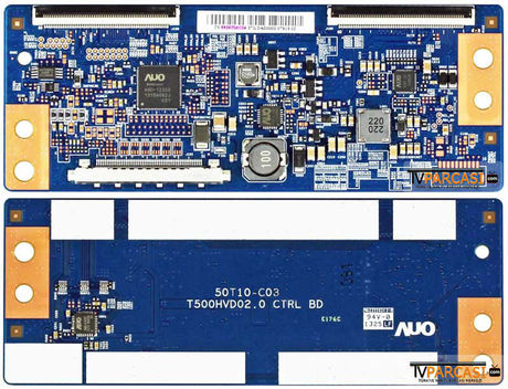 50T10-C03, T500HVD02.0, 5539T06C04, T500HVD02.0 CTRL BD, T390HVN01.1, T390HVN02.2