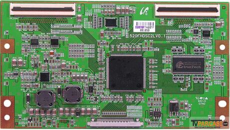 520FHDSC2LV0.1, LJ94-02070F, BN81-01698A, LTA520HA05, T-Con Board, LCD Controller, Control Board, CTRL Board, Timing Control