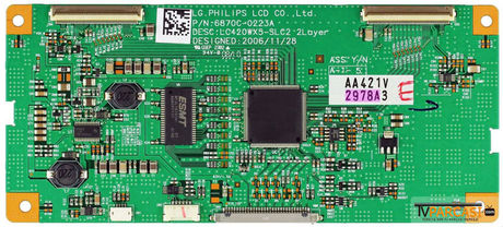 6871L-2978A, 2978A, 6870C-0223A, T-Con Board, LG Philips, LC420WX5-SLD1, LC420WX5-SLA1, 6900L-0138L