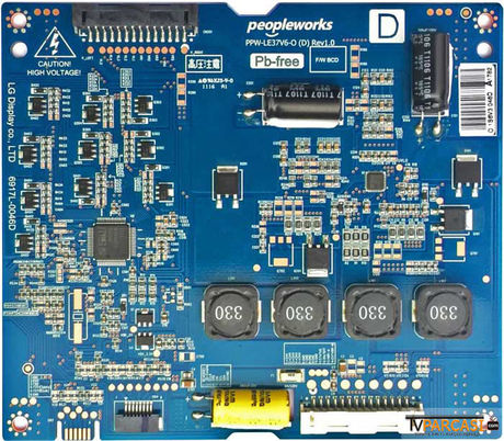 6917L-0046D, PPW-LE37V6-0(D)REV1.0, LC370EUD-SDA2, LC370EUD-SDA4, LG 37LV450U-ZC