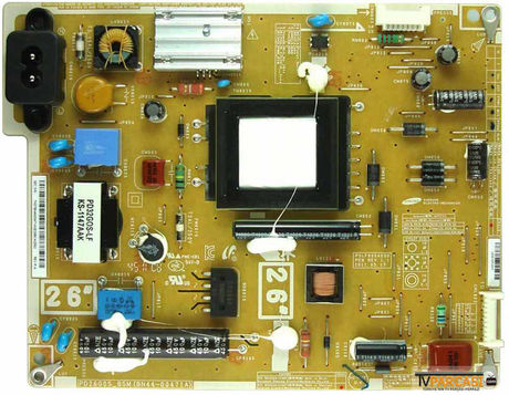 BN44-00471A, PD26G0S_BSM, PSLF800A03G, Power Board, LD260AGC-C1, SAMSUNG UE26D4003BW