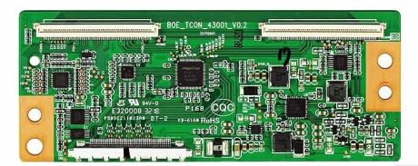 BOE_TCON_43001_V0.2, K19020631, 4300018049, 60106-00059, BOEI430WU1-H, 057D43-SA2