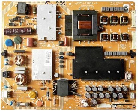 DPS-199DP-4 A, 2950267200, 272217190196, 272217100979, LC320WXN-SAB1, Philips 32PFL7605H-12, Philips 32PFL7605H-60, Philips 32PFL8605H-60 