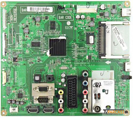 EBT61396881, EAX64113202 (0), EAX64290501 (0), Main Board, LG Display, LC420WUE-SCA2, 6091L-1111N, LG 42LK430, LG 42LK430-ZA