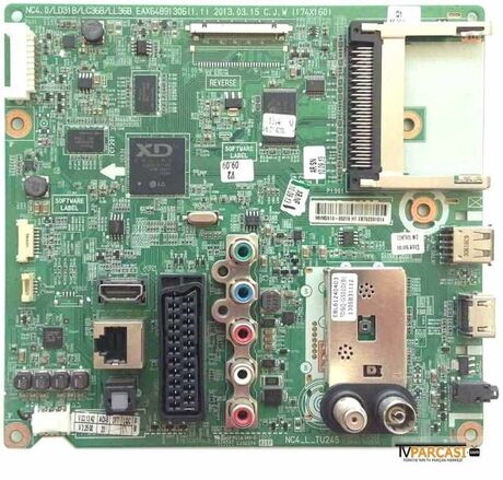 EBT62391014, EAX64891306(1.1), LC320DUE-SFU2, LG 32LA613S-ZB