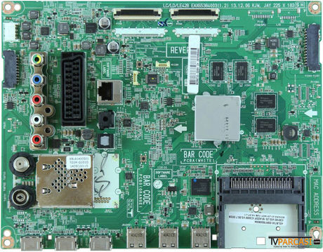 EBT62987201, EBU62410301, EAX65384003, EAX65384004 (1.5), Main Board, LG Display, LC550DUH-PGF1, LG 55LB670V