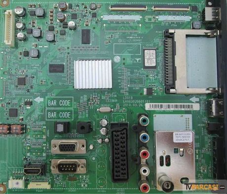 EBU61262048, EAX61354204(0), Main Board, LC420WUG, LG 42LD465-ZA