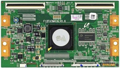 F12FA7M4C4LV0.6, LJ94-02573M, LTA400HF02, T-Con Board, Samsung