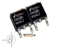 FDD390, FDD390N15ALZ, 30079753, TO-252 150V 26A, 40Ω N-Channel SMD Mosfet Transistör, 23321119, 17IPS12, 23408728, 17IPS62 - Thumbnail