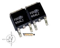 FDD390, FDD390N15ALZ, 30079753, TO-252 150V 26A, 40Ω N-Channel SMD Mosfet Transistör, 23321119, 17IPS12, 23408728, 17IPS62 - Thumbnail