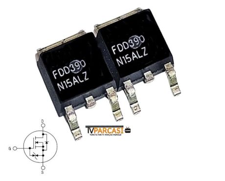 FDD390, FDD390N15ALZ, 30079753, TO-252 150V 26A, 40Ω N-Channel SMD Mosfet Transistör, 23321119, 17IPS12, 23408728, 17IPS62