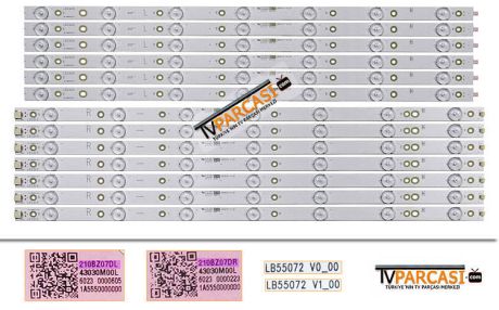 LB55072 V1_00, LB55072 V0_00, 210BZ07DR, 210BZ07DL, TPT550U2-EQLSJA.G, TPT550U2-EQLSHA.G, TPT550J1-QUBN0.K, Philips 55PUS6581-12, 55PUS6501, 55PUS6551, 55PUS6561, 55PUS7002