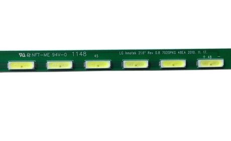 LG Innotek 21.6 Rev 0.8 7020PKG 48EA, NFT-ME 94V-0, LG Display, LC216EXN-SDA1, Led Backlight Strip