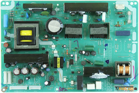 PE0531, PE0531 H, V28A000711C1, V28A000714C0, E-568, Power Board, Toshiba 32AV500P