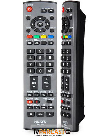 RM-D720, N2QAYB000227, RM-D720 Lcd-Led-Plasma TV Remote Control, Panasonic Lcd TV Kumandası