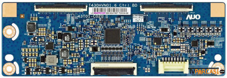 T430HVN01.6 CTRL BD, 43T01-C02, 55.43T01.C07, T-Con Board, Samsung, GJ043BGA-B2, CY-JJ043BGAB1V