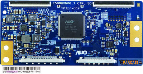 T500HVN08.7 CTRL BD, 50T20-C09, US-5550T20C17, T500HVJ03.3, TPT500J1-HVN08.A, LG 50LF650V, LG 50LF652V-ZA