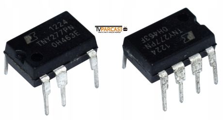 TNY277PN, TNY277, DIP8C, AC-DC Converters 18.5W 85-265 VAC 23.5W-230 VAC IC-POWER, Power Integrations