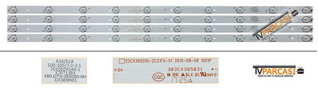 ZDCX385D10-ZC21FG-01, 303CX385031, CX385M01, 2010029140-1, CX390DLEDM, LE-3919P